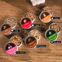 Whiskey Smoker Electric Set Bourbon Christmas Gifts for Men Old Fashioned Smoker Drink With 6 Wood Chips and 6 Whiskey Stones Food and Cocktail Smoked Kitchen Bar Tools Cool White Elephant Gifts Black