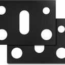 Gas Stove Burner Covers 2 Pack- XZSUN 0.2mm Double Thickness Reusable Gas Range Protectors For Samsung 30 inch Gas Stove (Black-2pack)