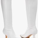 GENSHUO Knee High Boots Women Pointed Toe 2.3 Inches Kitten Heel Tall Boots Classic Fashionable Long Boots with Side Zipper Winter, 6.5