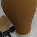 EERYA Wig Stand - 22 Inch Brown Wig Head Stand with Mannequin Head, Tripod for Styling, Displaying Wigs (22 Inch brown head with tripod)