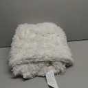 Bedsure GentleSoft Fluffy Cream Throw Blanket Decorative Blankets for Bed Couch Sofa, Cream Decor Sherpa Fleece Soft Cozy Fuzzy Plush Thick Warm Faux Fur Decorations, Ivory Girl Gifts, 50x60