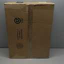 2 Pack Toilet Paper Holder Stand and Dispenser for 4 Spare Rolls, Stainless Steel Free-Standing Toilet Tissue Paper Roll Storage Shelf