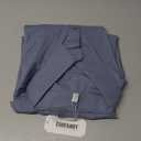 COOFANDY Men's Casual Dress Shirt Short Sleeve Button Up Shirts Summer Beach Shirt Classic Blue