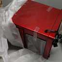 Cuisinart Snow Cone Machine, Home Shaved Ice Maker for Snow Cones, Snow Cone Maker with Reuseable Paper Cups, Makes 5 Icy Cones for Slushies, Frozen Drinks , Red, SCM-10P1