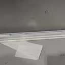 No Drill Cordless Vinyl Mini Blinds,White,35.5" W x 64" H | 1",No Tools,Horizontal Window Blinds,Light Filtering,Indoor Windows