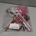 12 Kitty-Cat-Birthday-Party-Supplies-Decorations-Reusable-Silly-Crazy-Straws -for-Kids-Cute Red Pink Hello Cat Party Plastic Drinking Straws for Party Favor Decor Goodie Bags Stuffers