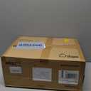 Furologee TV Stand for TVs up to 55 Inch, Entertainment Center with Open Storage Shelves, Media Console Table with Soundbar Shelf for Living Room, Bedroom, Rustic Brown