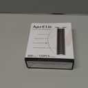 4.8IN Longer Electric Foot Callus Remover with 120pcs Sandpaper Discs, Professional Aluminum Callus Remover for Feet, Stepless Speed Control Pedicure Tools for Dead Skin (Black-pro)