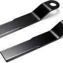 XTPTFABS Mower Blade Replacement Compatible with Mower King Skidsteer Brush Hog Rotary Grass Cutter-2 Blade Set 2-3/8" x 14" x 1/4"