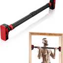 Pull Up Bar for Doorways, Chin Up Bar with Level Meter and Adjustable Width for Strength Training,No Screws Required, Weight Capacity 440 LBS