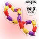 Boxgear 6pc Multicolored Fidget Toys for Kids, Adults - Best Sensory Items for Autism - Quite Fidget Toy for Classroom | Easter Basket Stuffers