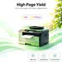 910XL Ink Cartridges Use for Printers OfficeJet Pro 8010e 8015e 8020e 8024e 8025e 8028e 8035e 3JB41AN (LP-910XL Magenta)