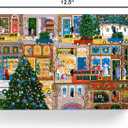 Galison Winter Lights Christmas Countdown  12 Days of Puzzles Featuring Images of Winter City Fun