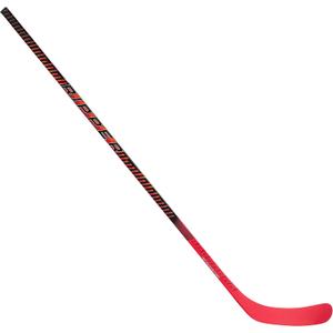 Franklin Sports Kids Ice Hockey Sticks - Ripper Junior + Youth Composite Hockey Sticks - Righty + Lefty 50-Flex Ice Hockey Sticks - Textured Grip - 55" Inch + 42" Inch Youth Hockey Sticks, Red, 55", Left Shot