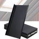 36 Pcs Attic Insulation Baffles for 24" Rafter Bays, 2" Air Channel