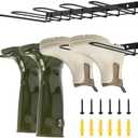 Bibabala Boot Rack, Wader Hangers for Boot, Metal Wall Mounted Shoe Rack for Tall Boots and Cowboy Boot(Black)