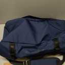 LEVEL8 Travel Duffle Bag Carry on Airline Approved, Water Resistant Sport Duffle, Weekender Bag for Men and Women, Blue, 30L, 19.8 X 9.9 X 9.7 Inches