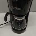 BLACK+DECKER 5-Cup Coffee Maker with On/Off Switch, Sneak-A-Cup Feature, and Easy-View Water Window, Black