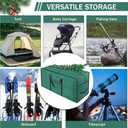 EMOMAS 9ft Heavy Duty Christmas Tree Storage Bag - Waterproof 600D Oxford Fabric, Reinforced Handles, Dual Zippers & Wide Opening. Christmas Tree Box. Solve Post - Holiday Storage Hasslesgreen