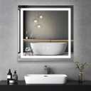 LED Bathroom Mirror, Vanity Mirror with Light for Wall 28"L x 28"W