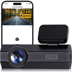 2.5K Dash Cam for Cars, VEEMENT Car Dash Cam Front
