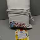 Milo & Nook Baby Changing Basket with Pad  Soft Cotton Moses Basket, Waterproof Liner & Soft Cover, Portable Changing Basket for Newborn Nursery, Machine-Washable Cover