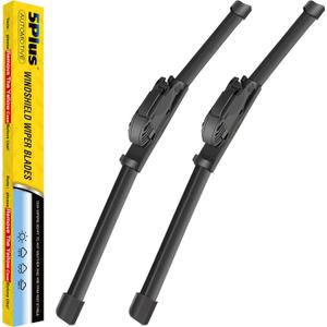 5 PLUS Windshield Wiper Blades 22 Inch + 22 Inch (2 PACK), Automotive Replacement Windshield Wiper Blades For My Car - OEM Quality Premium All-Season Windshield Wipers
