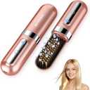 Go Brush Pro Hair Straightener Brush Upgraded Cordless Ionic Anti-Frizz Styling Brush Pro 3 Temp Settings Type-C Charging Portable Mini Straightener for All Hair Types