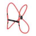 Coast LH150 Version 2.0 Rechargeable LED Hi-Vis Lighted Vest, 6+ Color Modes, Reflective, One Size Fits Most with *New & Improved 18 Hour RUNTIME*