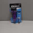 Dorcy 55 Lumen Floating Water Resistant LED Flashlight with Carabineer Clip, Purple (41-2508)