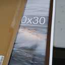 20x30 Picture Frame, Walnut Woodgrain Poster Frame, Wall Mount