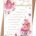 9 x Granddaughter Birthday Card, Happy Birthday Card Gifts for Granddaughter, Birthday Gifts for Granddaughter