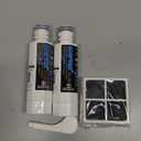 ICEPURE PLUS ADQ747935 NSF 53&42 Certified Replacement for LG LT1000P MDJ64844601, Kenmore Elite 9980, LT1000PC ADQ74793501 LT1000 RWF4700A RWF4700AB Refrigerator Water and LT120F Air Filter,2Combo
