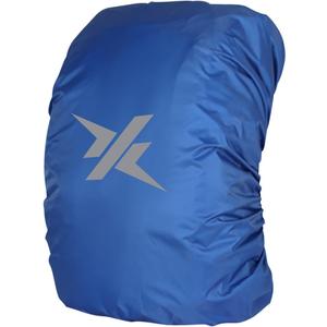 2 x Waterproof Backpack Rain Cover with Reflective Strip for Mountaineering, Traveling, Cycling, Camping and Outdoor (L:55-65L, Navy Blue)