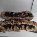 Picnic Table Cover with Bench Covers Elastic Edges, Wooden Camper Fitted Table Cover, Outdoor Patio Camping Essentials 72 Inch 3PCS, Waterproof Camping Fitted Tablecloth with Drawstring Bag