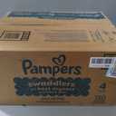 Pampers Swaddlers Diapers, Size 4 (15-34 lbs), 150 Count, Absorbent, Keeps Baby Dry and Comfortable, Skin Safe Disposable Baby Diaper 