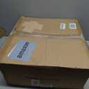 Boho Rattan Chandelier, 19.7" Large Boho Pendant Light with Fabric Lampshade, 4-Light Rattan Light Fixture Ceiling Hanging for Dining Room, Living Room, Bedroom, Kitchen Island, Hallway, Foyer