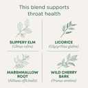 Traditional Medicinals Tea, Organic Throat Coat, Supports Throat Health, 96 Tea Bags (6 Pack) BB 10/31/28