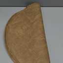 15 inch Faux Leather Round Placemats Set of 4 Non-Slip Washable Wipeable Table Mats, Heat Resistant Waterproof Oilproof Brown Place Mats for Kitchen, Dining, Party, Indoor, Outdoor