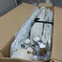 Baby Bassinet 5 in 1,Baby Bedside Bassinet with Diaper Table, Mosquito Net, Mattress, Storage Layer, Can Be Stored in One Button Travel Crib (Beige)