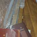 Avana (100% Natural Solid Wood Washer Dryer Countertop – Walnut Pine Laundry Countertop with Raised Edges, 54” x 27.5” Counter Top for Washer and Dryer, Laundry Room Organizer & Tabletop