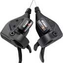 VG SPORTS MTB Bike Shifter Levers, 2/3 x 8/9/10/11 Speed Mountain Bike shifters Set with Gear Indicator