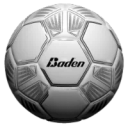 Baden S150D-701 Soccer Ball, Size 5, Black and White