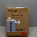 AWTATOS Cube Storage Organizer, Storage Cubes Shelves Bookshelf, 6 Cube Closet Organizers and Storage, DIY Stackable Plastic Clothes Organizer Shelving for Bedroom, Home, White