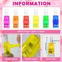 M AMFEOV 36 Pcs Valentines Day Gifts for Kids, Valentines Day Cards School Classroom with Finger Lights