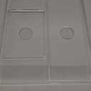 Transparent Acrylic Keyboard Stand and touchpad Tray pad Suitable for Second and Third Generation Apple Magic Keyboards and Apple Magic touchpads, Comfortable to Relieve Wrist Pain Hand Rest