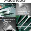 2 x Watermelon Slicer Cutter 2 Pack, 2-in-1 Watermelon Fork Slicer, Summer Watermelon Cutting Artifact, Stainless Steel Fruit Forks Slicer Knife for Family Parties Camping