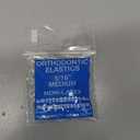 JMU Orthodontic Elastics 5/16 Inch Medium 4.5oz 500 pack Intraoral Rubber Bands Latex Free Dental Rubber Bands Made in USA