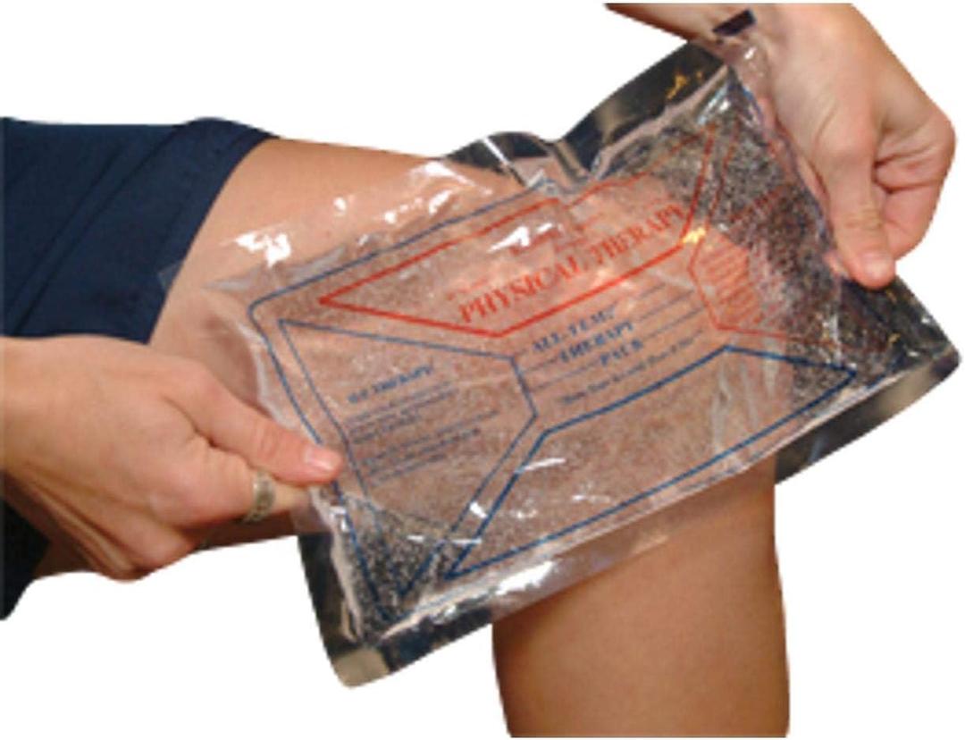 Flexible Hot and Cold Comfort Therapy Pack, 10" x 15" - Chiropractic Gel Ice Pack, Prepare in Freezer or Boling Water