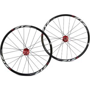 26"/27.5"/29" Mountain Bike Wheelset,Ultralight Carbon Hub Aluminum Alloy Rim 24H Bike Wheels, Quick Release Disc Brake MTB Wheels,Compatible 8-11 Speed Cassette